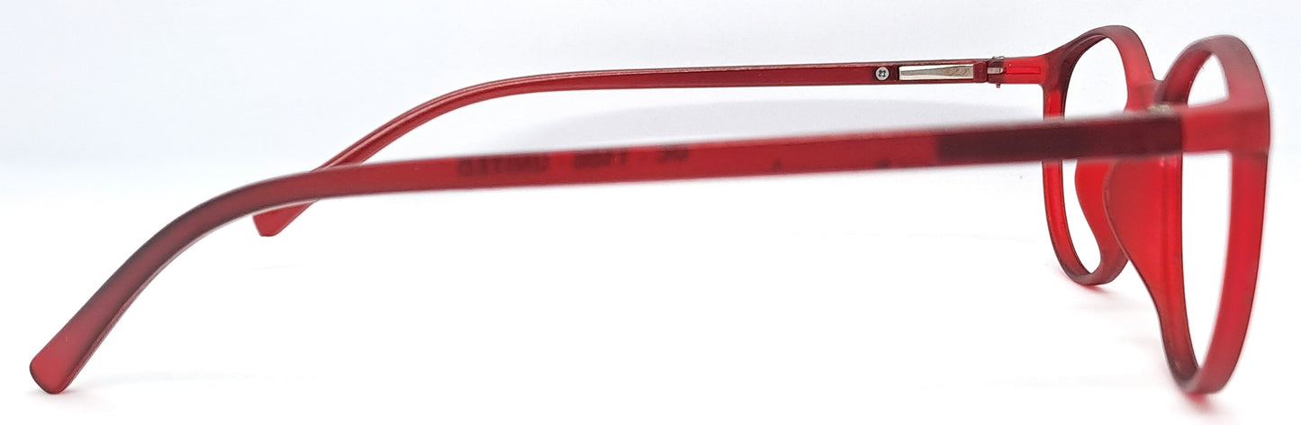 VE Air Maroon Round Frame for Men & Women