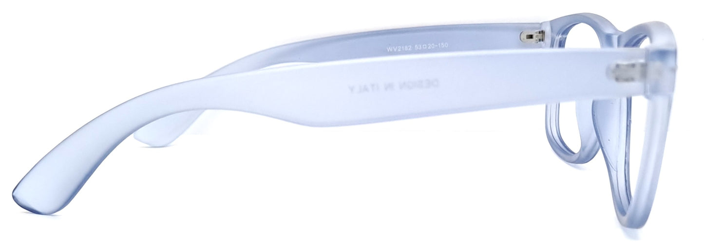 VE Blue Wayfarer Frame