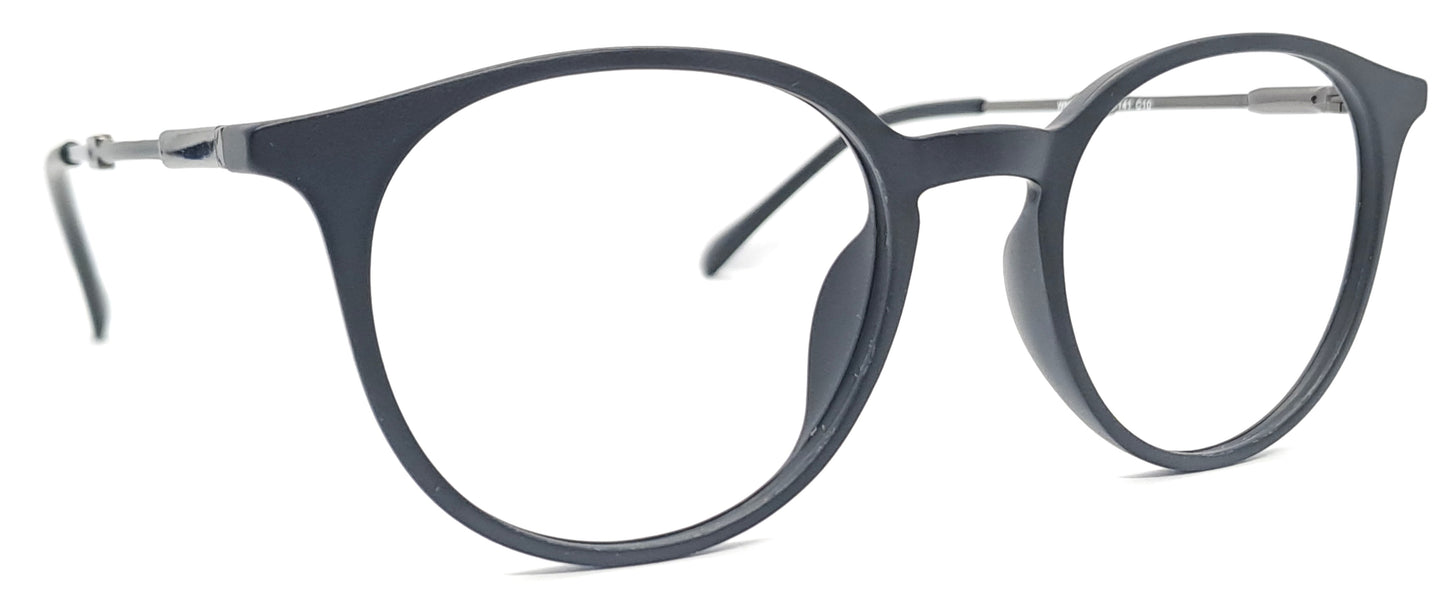 VE Round Black Frame