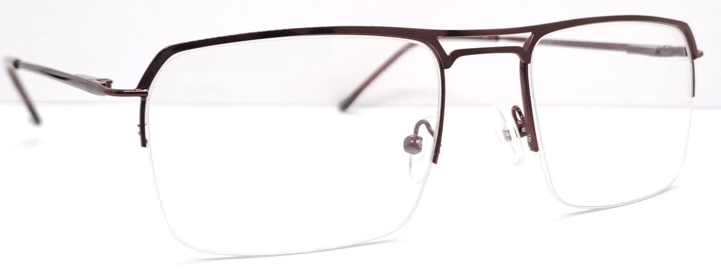 VE Rectangle Brown Frame