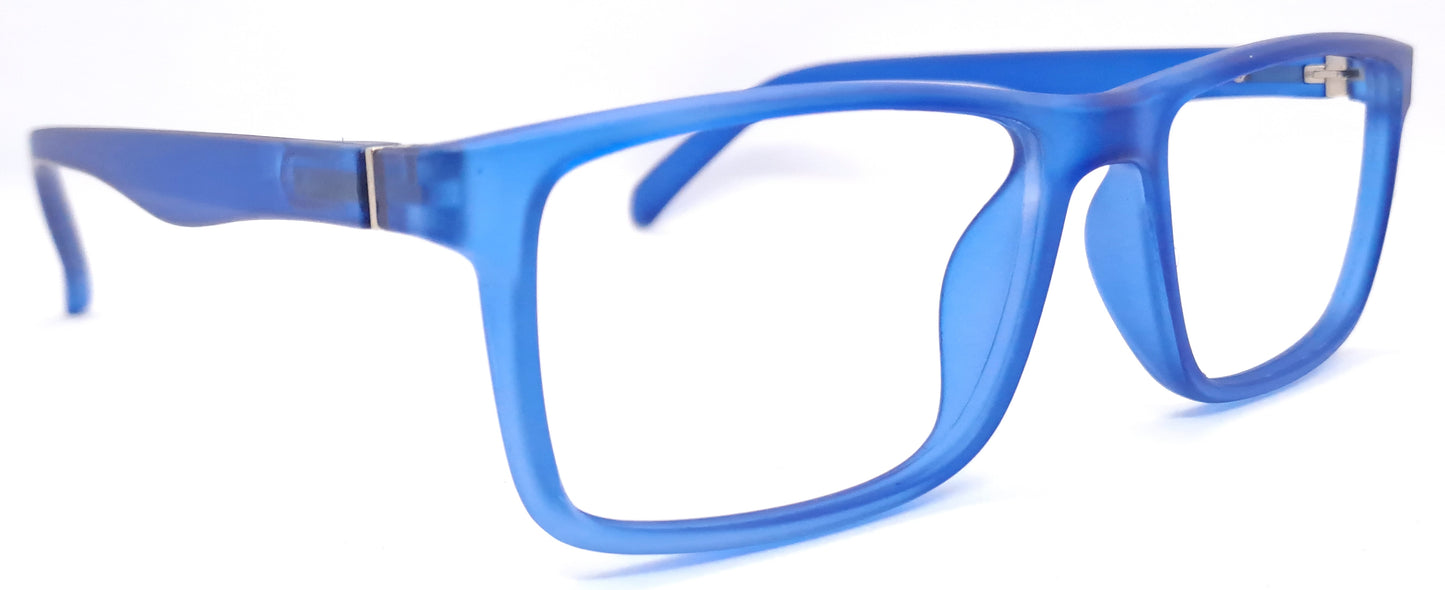 VE Air Navy Blue Rectangle Frame for Men & Women
