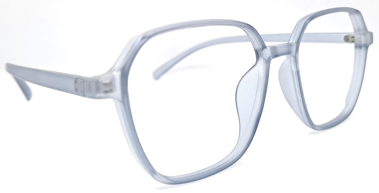 VE Blue Square Frame for Men & Women