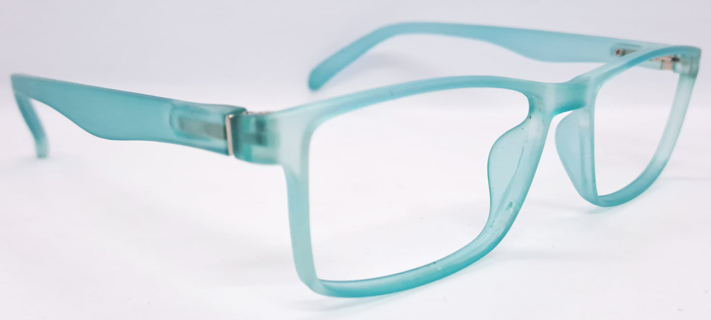 VE Air Teal Green Rectangle Frame for Men & Women
