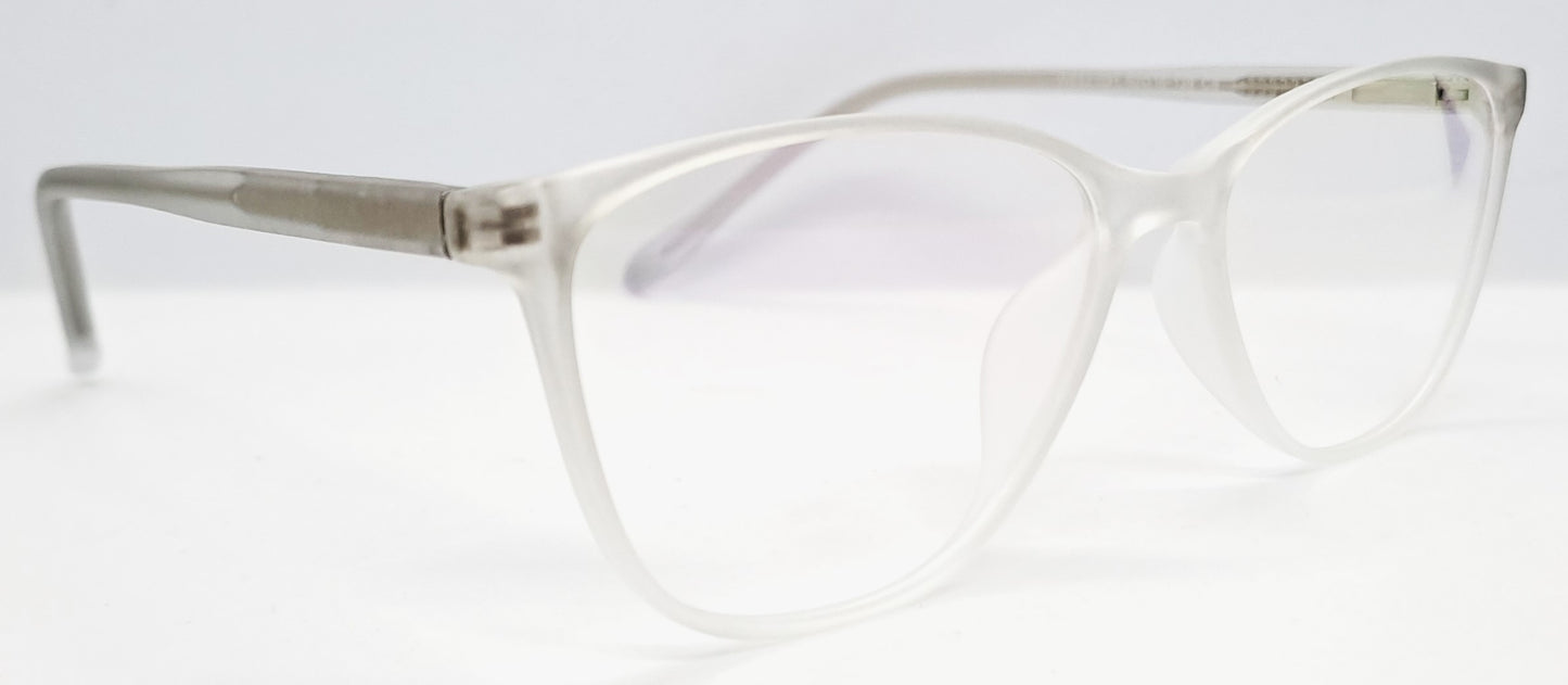 VE Transparent Cat Eye Frame for Men & Women
