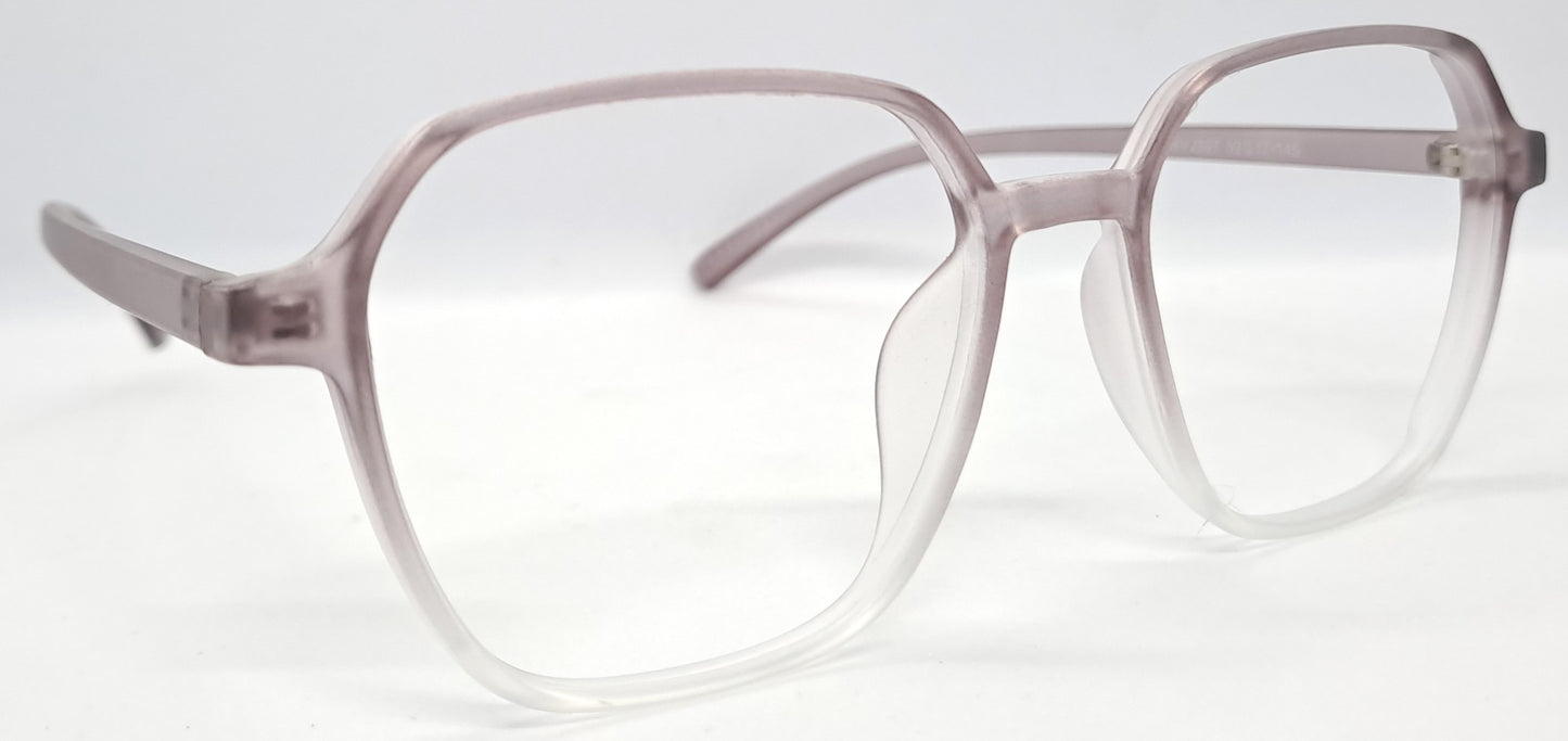 VE Transparent Brown Frame for Men & Women