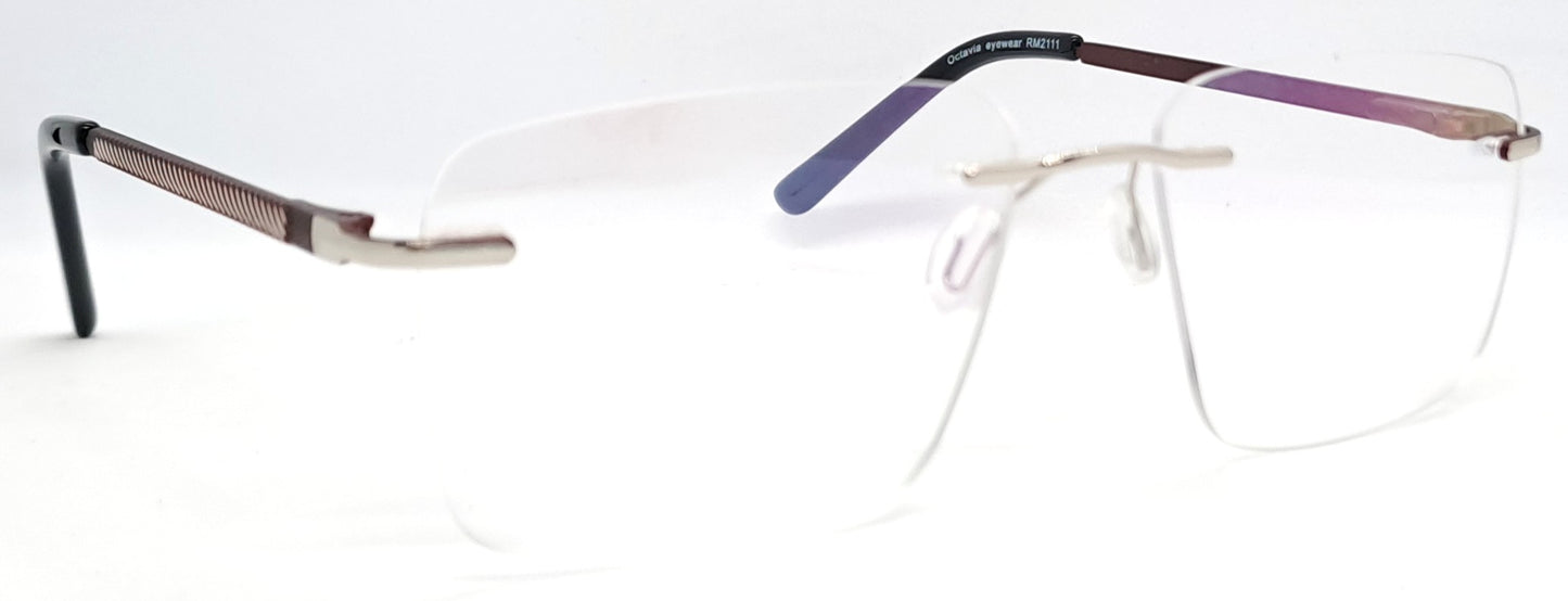 GA Rectangle Maroon Frame