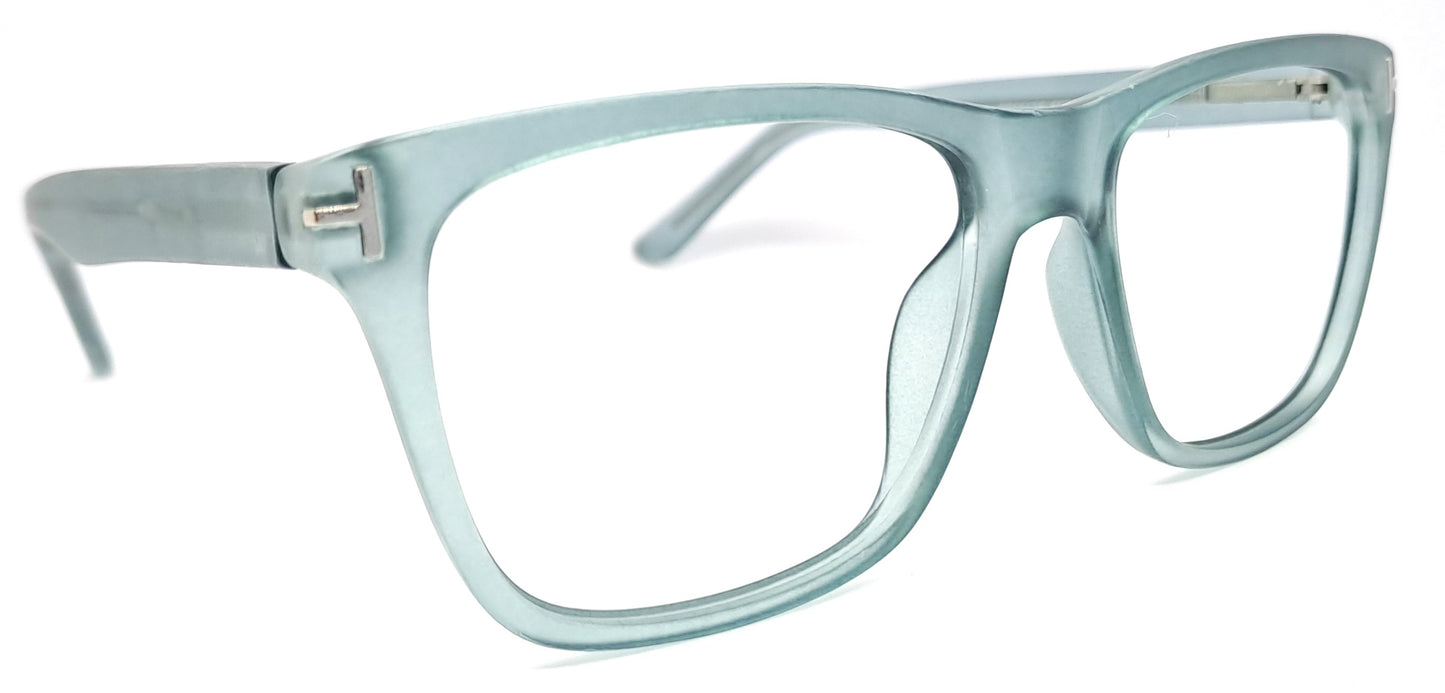 VE Transparent Square Frame for Men & Women