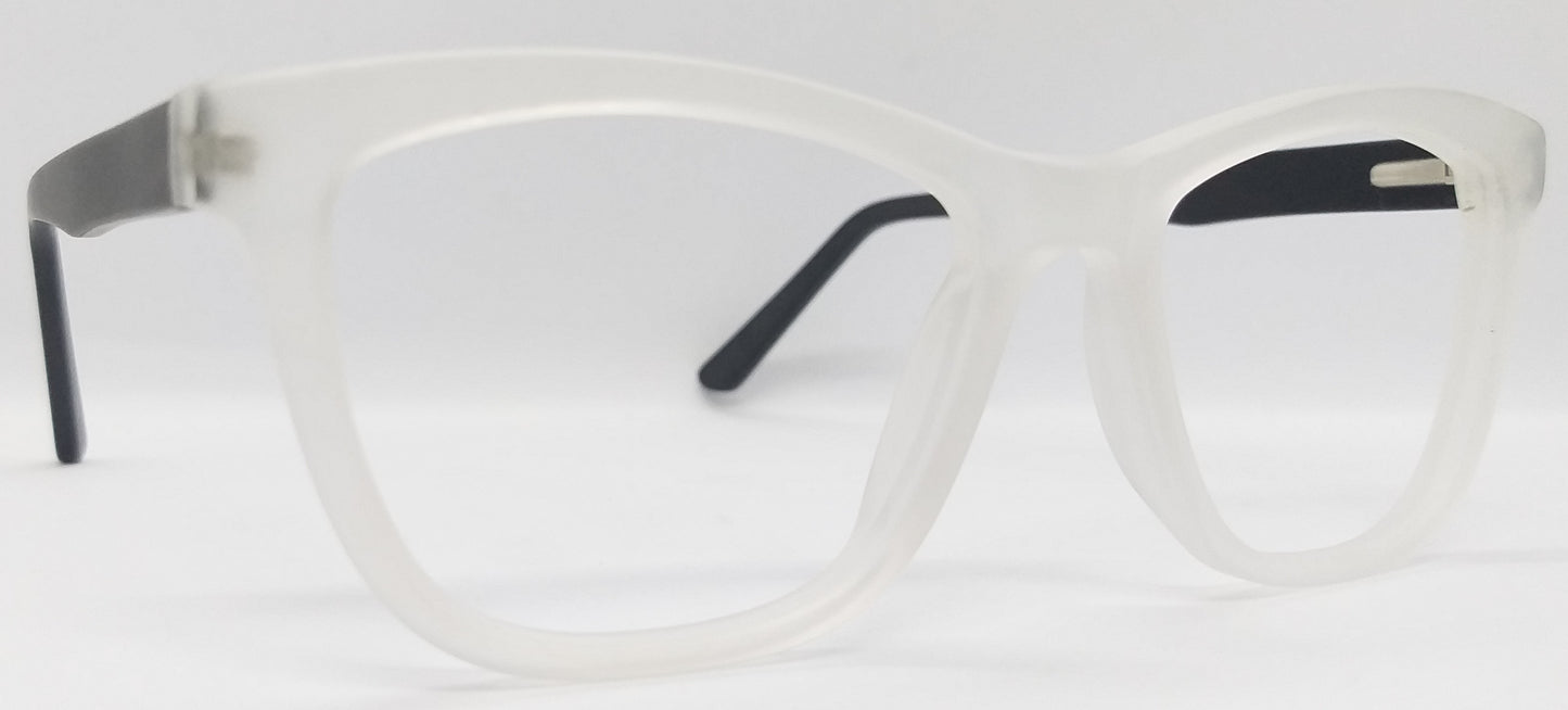 VE Transparent Square Hustle Frame for Men & Women