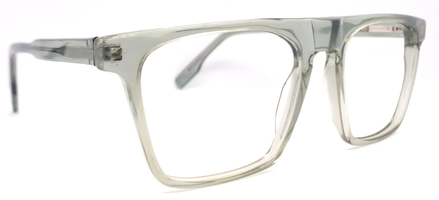 GA Square Green Transparent Frame