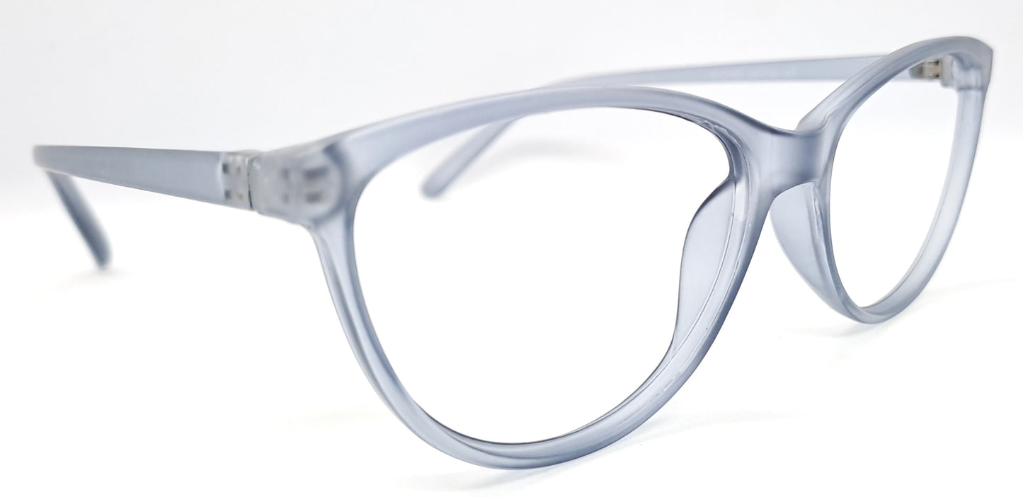 VE Grey Cat Eye Frame for Men & Women