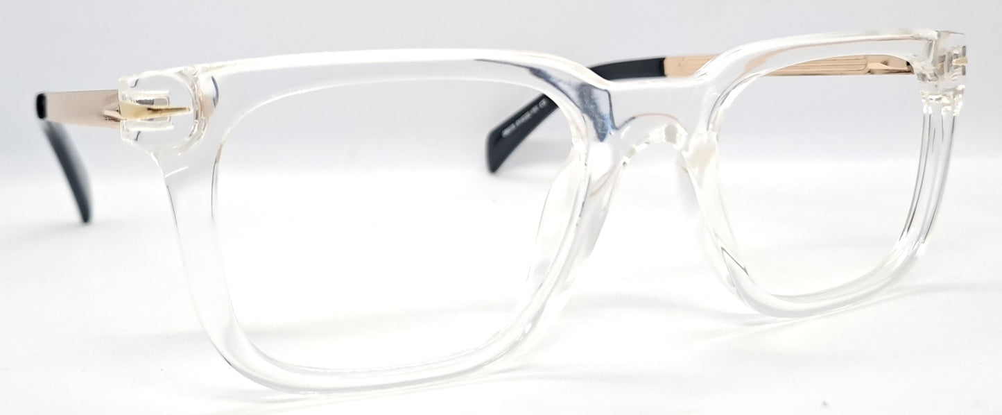 VE Transparent Wayfarer Frame for Men & Women