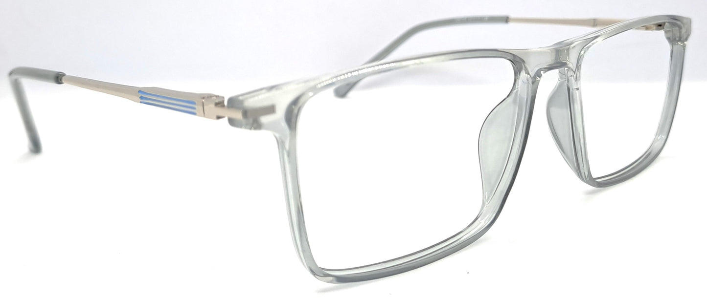 VE Transparent Rectangle Frame for Men & Women