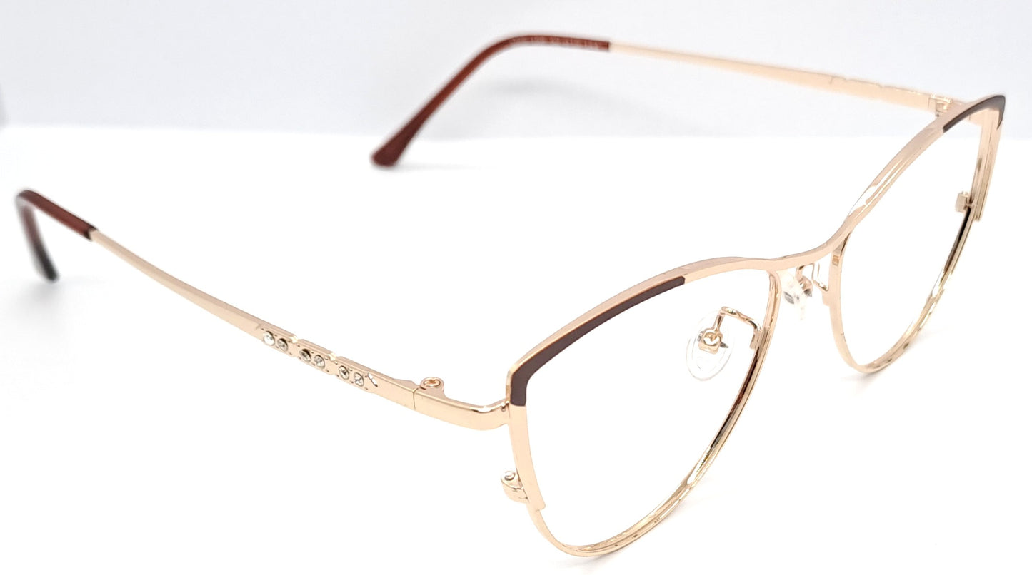 VE Cateye Golden Frame