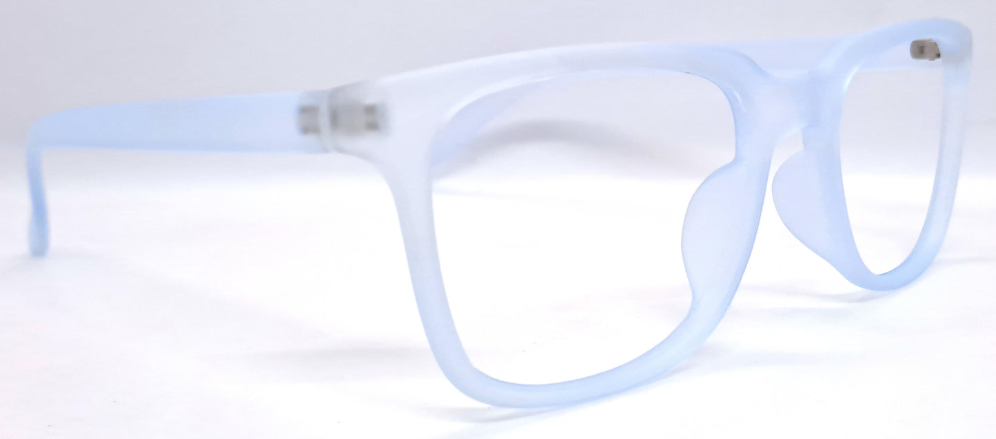 VE Blue Square Frame for Men & Women