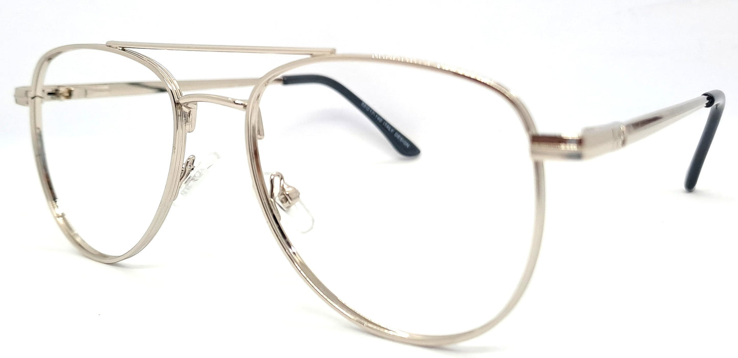 VE Silver Aviator Frame for Men & Women