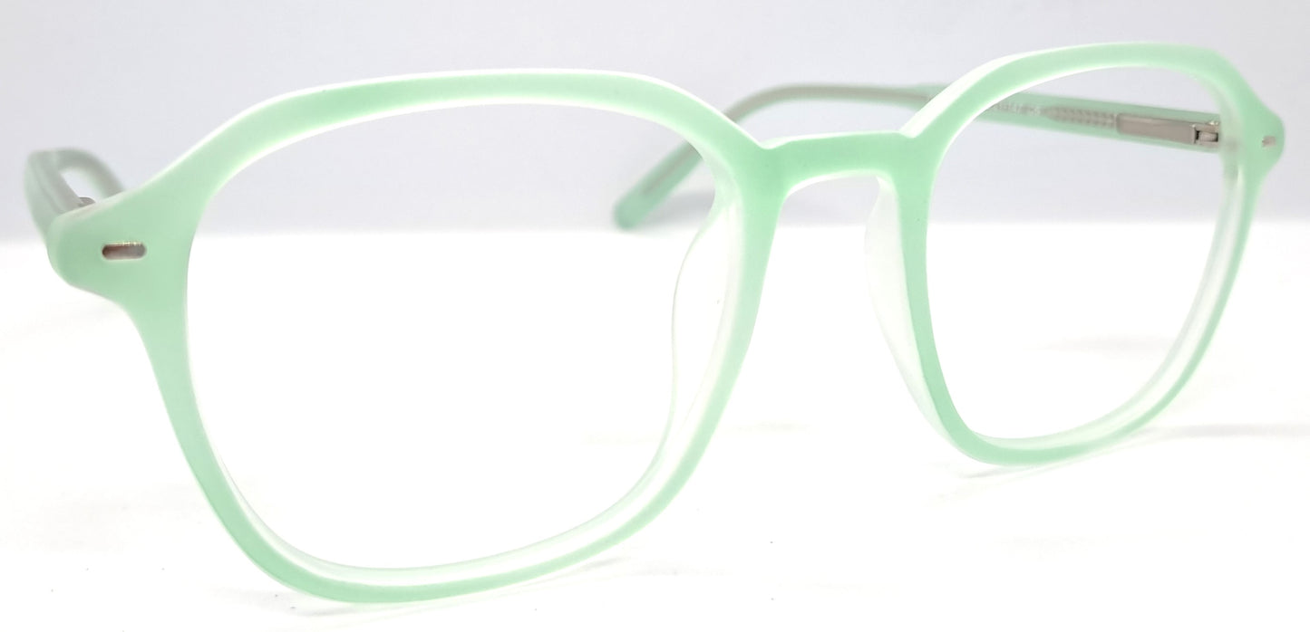 VE Green Square Frame for Men & Women
