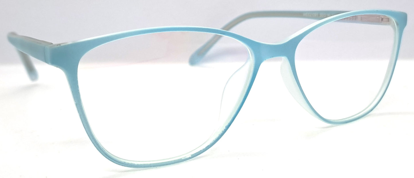 VE Blue Cat Eye Frame for Men & Women