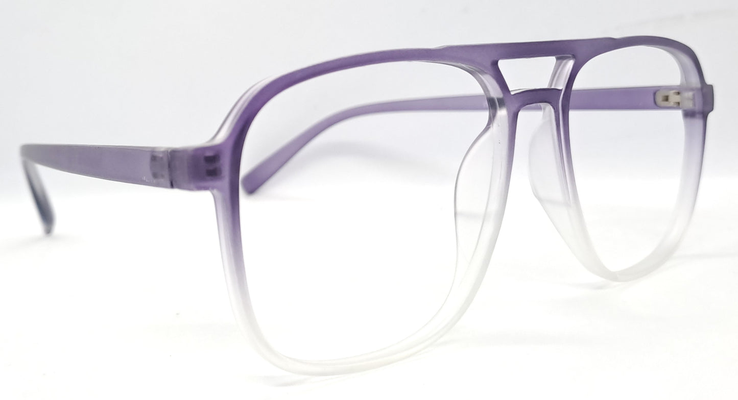 VE Purple & White Frame for Men & Women