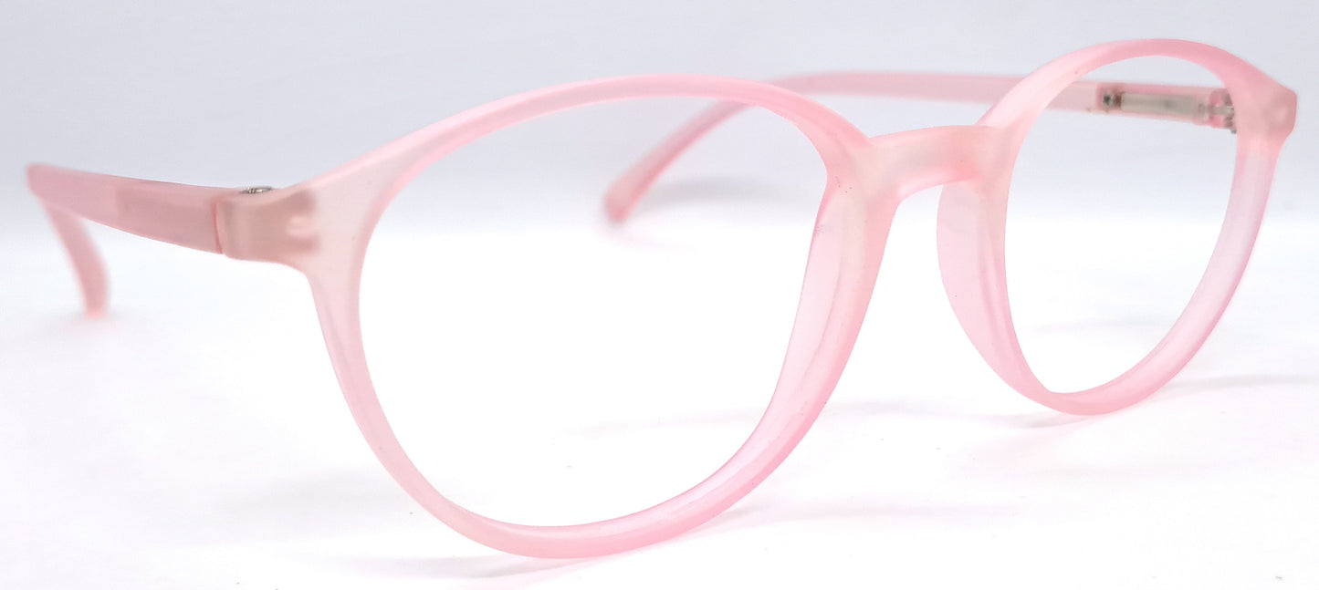VE Air Pink Round Frame for Men & Women