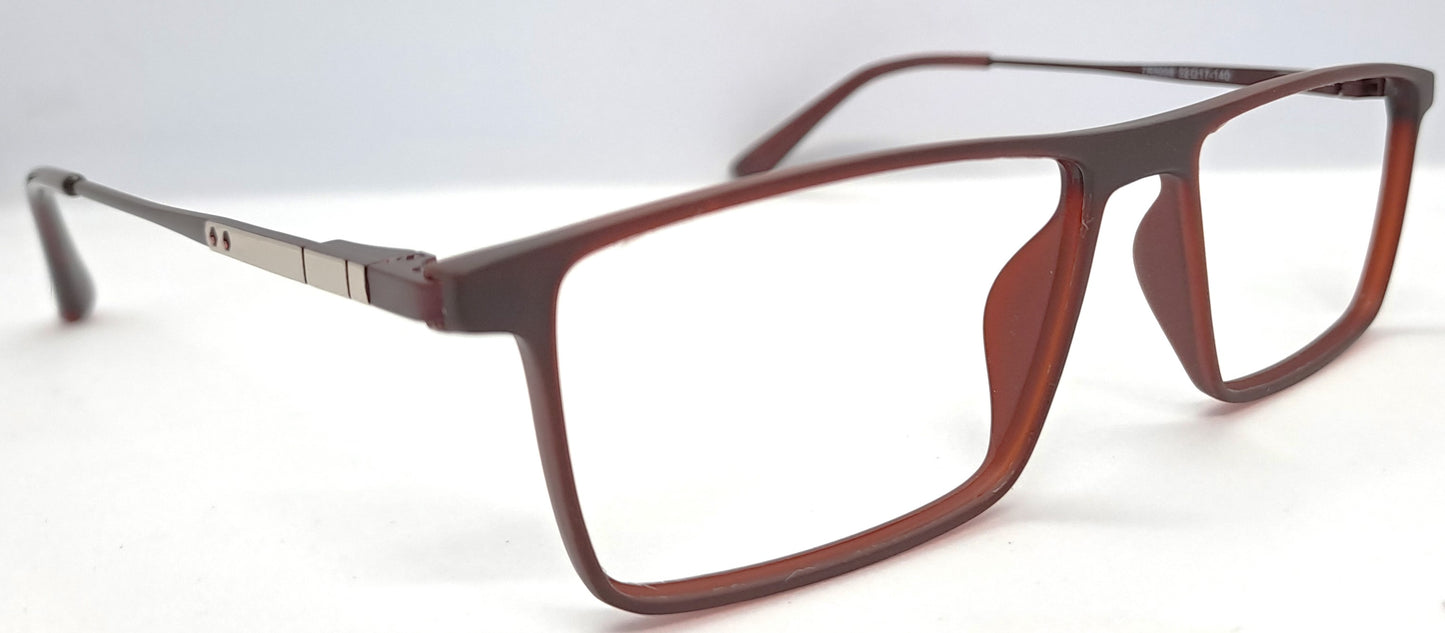 VE Wine Rectangle Frame for Men & Women
