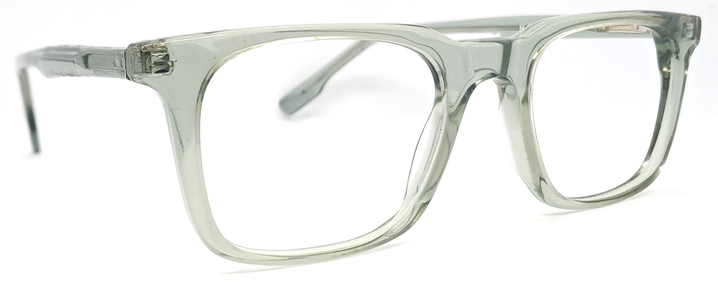 GA Square Green Transparent Frame