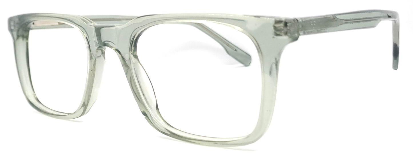 GA Square Green Transparent Frame