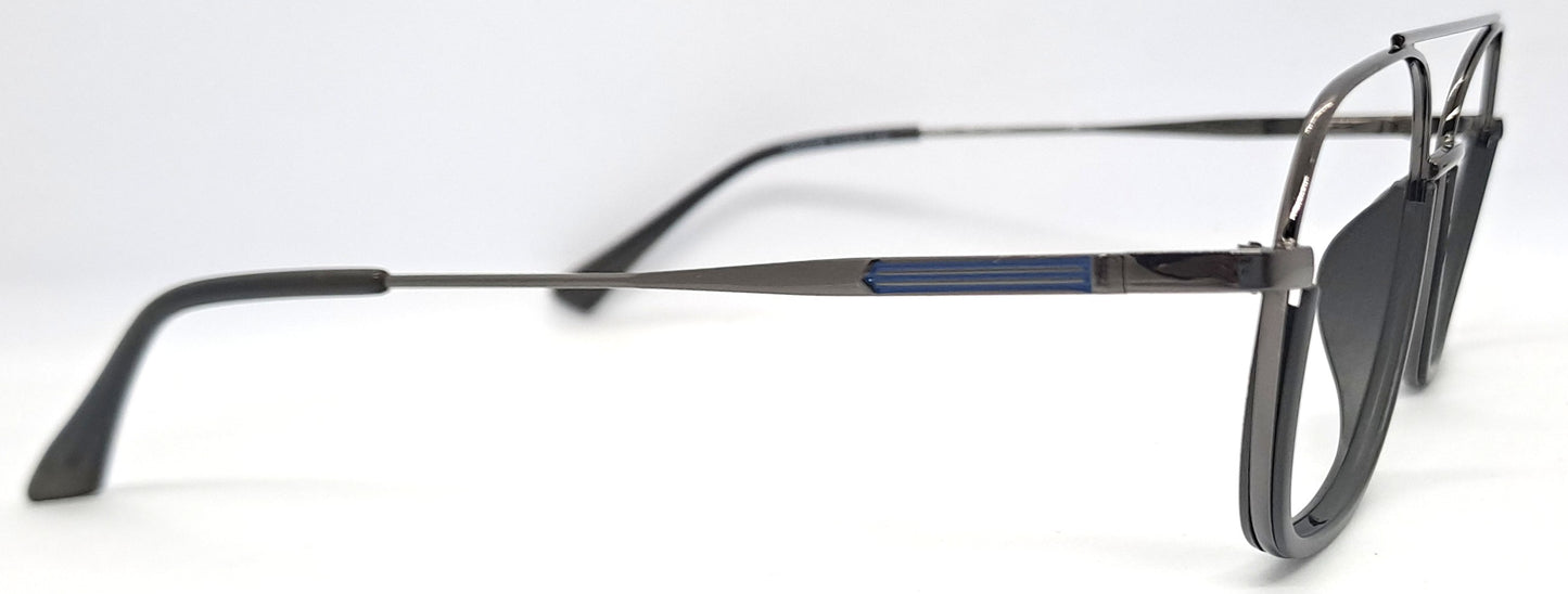 VE Gray Square Frame for Men & Women