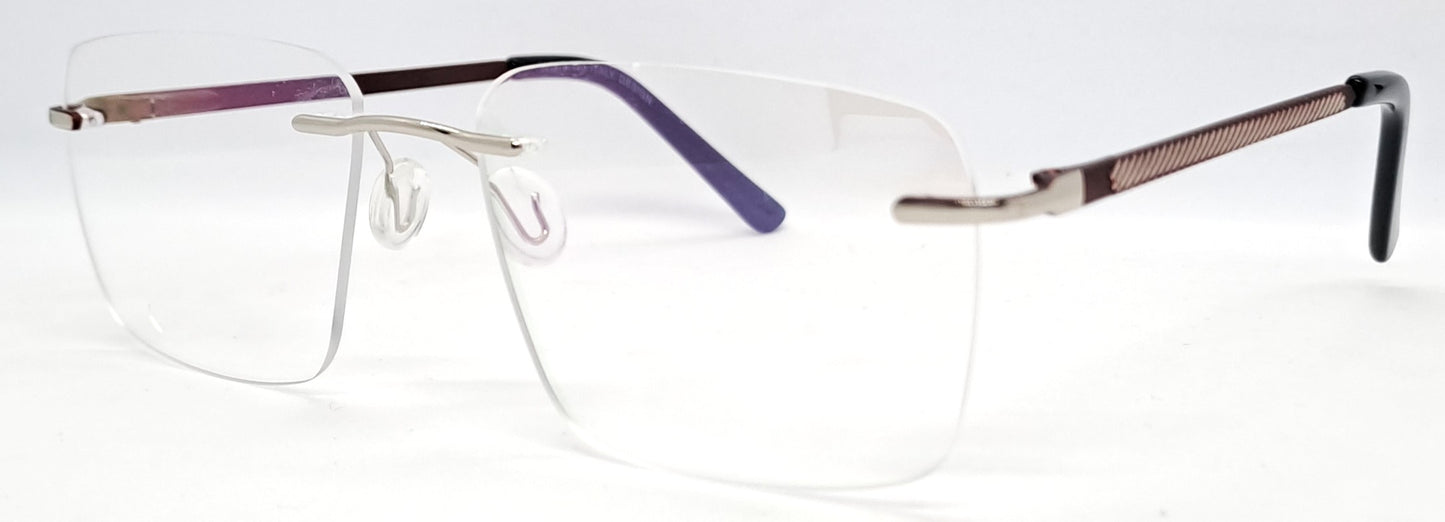 GA Rectangle Maroon Frame