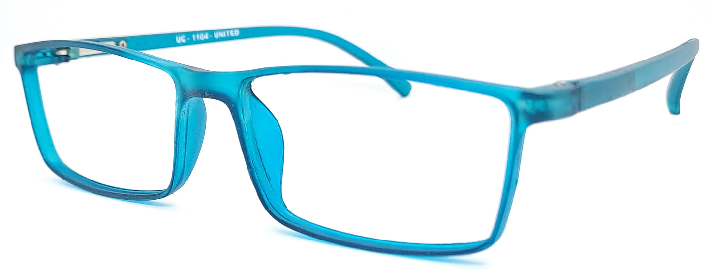VE Air Ocean Green Rectangle Frame for Men & Women