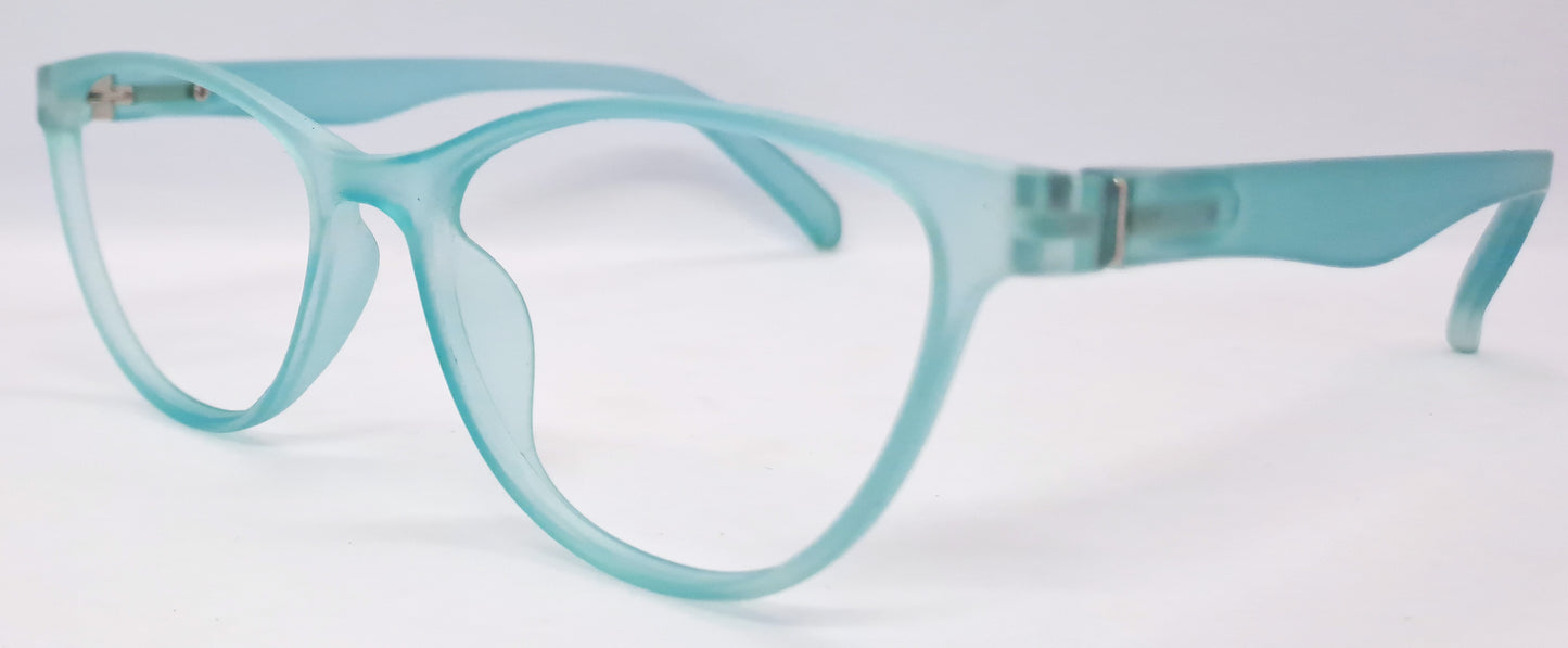 VE Air Teal Green Cat Eye Frame for Men & Women