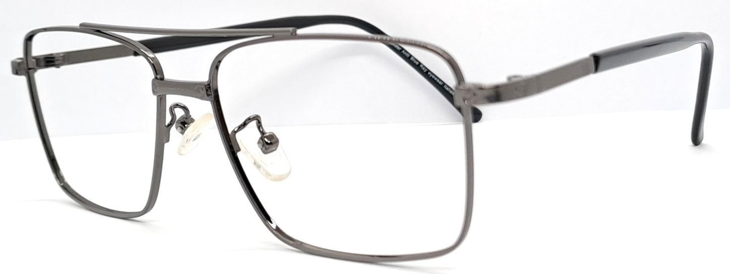 VE Rectangle Gunmetal Frame